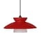 Besa Lighting Trilo 7 Cord Pendant, Red Matte, Bronze Finish, 1x50W Halogen 1XT-271831-BR - alternate 1